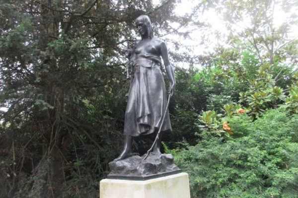 Goatherd's Daughter - Statues - In the Park